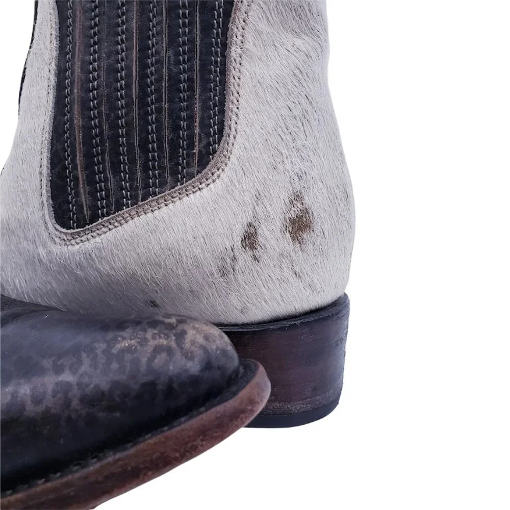 FREEBIRD BY STEVEN LASSO LEOPARD HAIRCALF BOOTIES - Picture 13 of 15